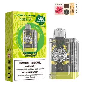 [FD] LOST VAPE Orion Bar 7500 PINEAPPLE ICE - 5ct