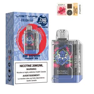 [FD] LOST VAPE Orion Bar 7500 BLUE RASPBERRY - 5ct