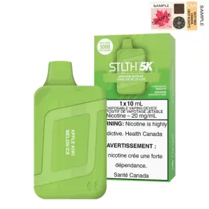 [FD] STLTH 5K APPLE KIWI MELON ICE - 5ct