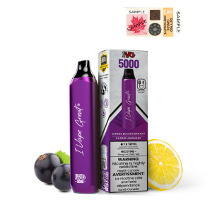 [FD] IVG Bar Max 5000 CITRUS BLACKCURRANT - 6ct