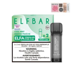 [FD] ELFBAR ELFA Pods Cool Mint -10ct