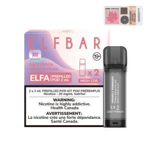 [FD] ELFBAR ELFA Pods Juicy Peach -10ct