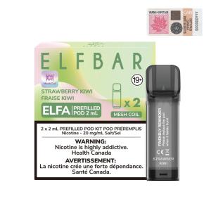 [FD] ELFBAR ELFA Pods Strawberry Kiwi -10ct