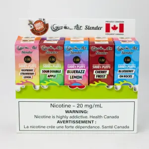 [FD] GENIE SLENDER (S50) 5000 PUFFS DISPOSABLES