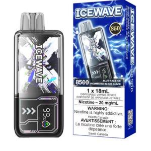 [FD] ICEWAVE X8500 BLUE RAZZ ICE -5ct