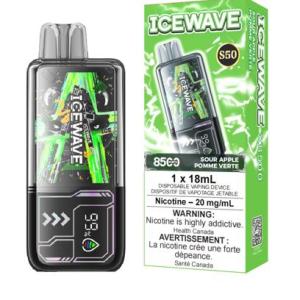 [FD] ICEWAVE X8500 SOUR APPLE -5ct