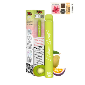 [FD] IVG 3000 - KIWI PASSION FRUIT GUAVA - 6CT
