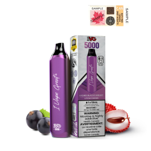 [FD] IVG Bar Max 5000 LYCHEE BLACKCURRANT - 6ct