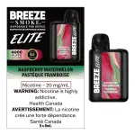 [FD] BREEZE ELITE S50 4000 RASPBERRY WATERMELON - 5ct