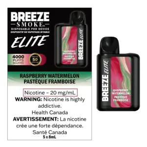 [FD] BREEZE ELITE S50 4000 RASPBERRY WATERMELON - 5ct