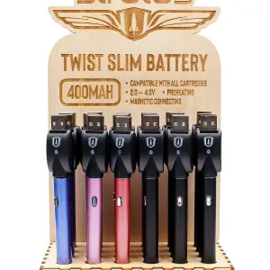 Stratus Twist 400MAH 24ct Display W USB Charger
