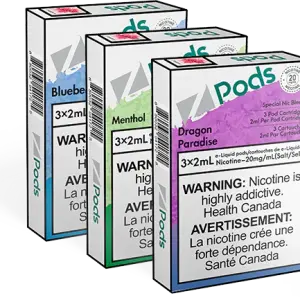 [FD] ZPODS 150+ Premium Flavors
