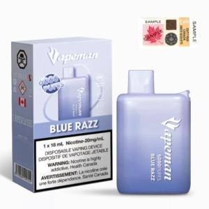 [FD] VAPEMAN B6000 BLUE RAZZ - 5ct