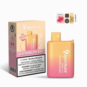 [FD] VAPEMAN B6000 WATERMELON BBG - 5ct