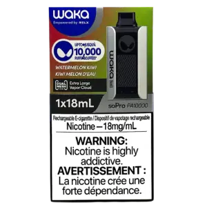 [FD] WAKA soPro 10000 WATERMELON KIWI - 10ct