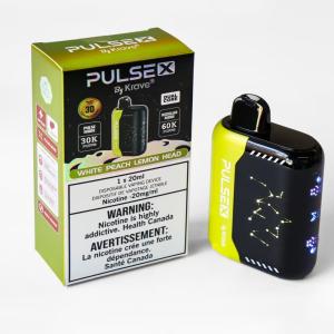 PULSEX by Krave - 60K - White Peach Lemon Head - 3ct