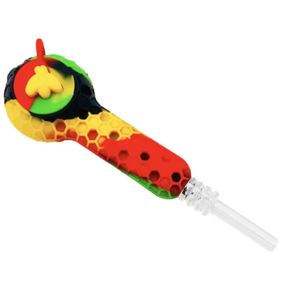 Silicone 2 in 1 Bee Pipe