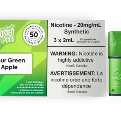 Boosted Pod GREEN APPLE – 5CT